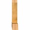 Ekena Millwork Portland Rough Sawn Timber Gable Bracket, Western Red Cedar, 60"W x 32"H x 6"D x 6"F, 13/12 Pitch GBW060X32X0606POR00RWR - alternate 3
